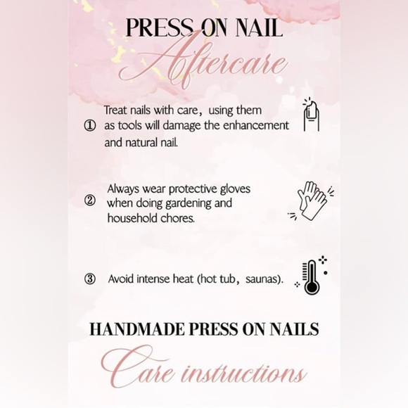 Hand Crafted Wicked Movie themed Medium Square Pink Love Galore Press On Nails - Picture 3 of 4